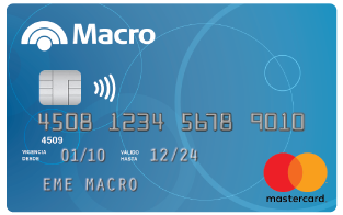 Tarjeta de crédito MasterCard Banco Macro 