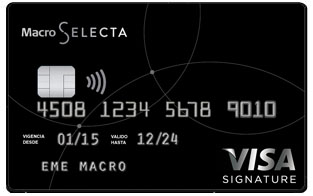 Selecta Visa Signature Tarjeta de Crédito 